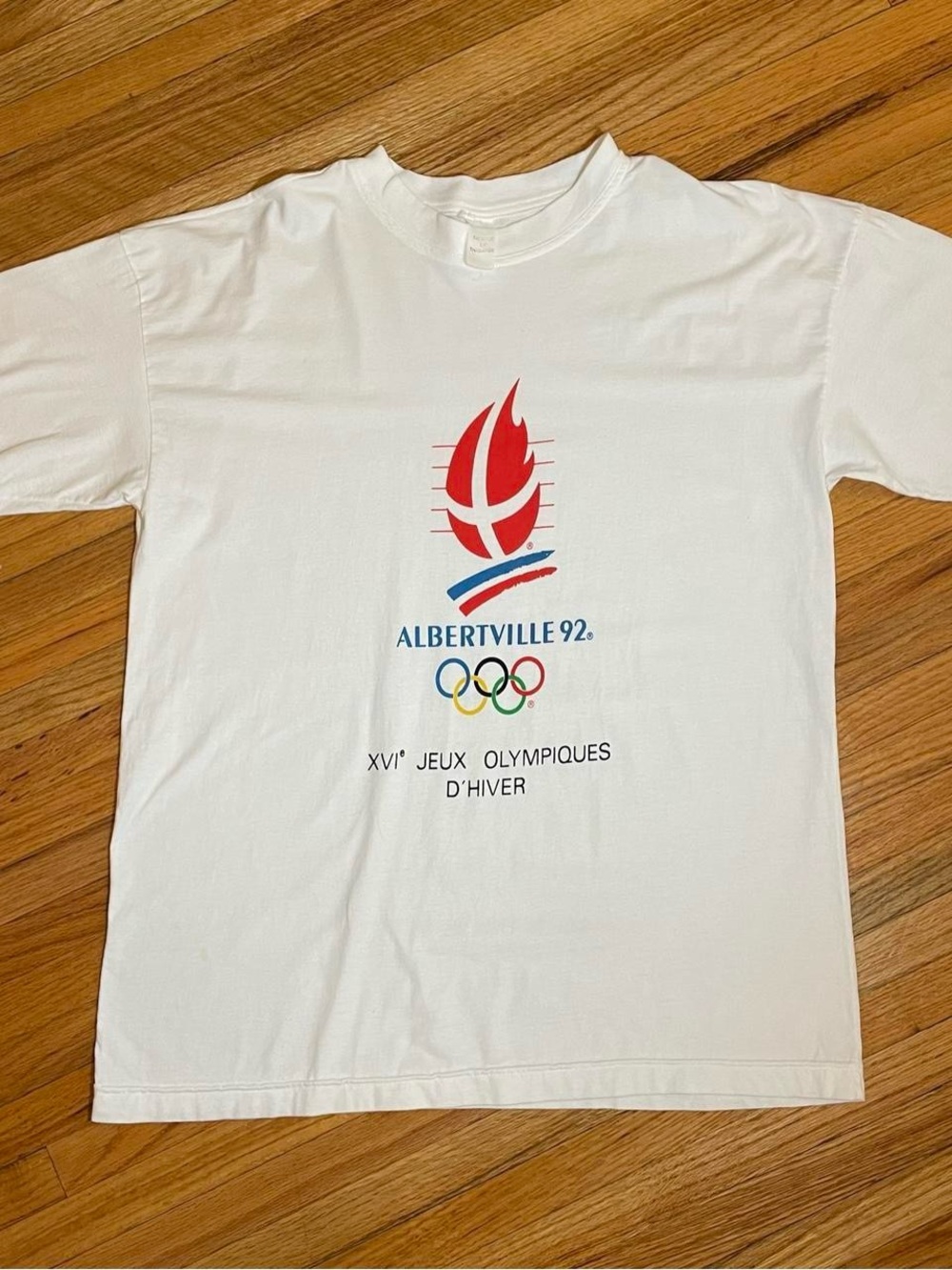 Vintage 1992 Winter Olympics Albertville France T-Shirt